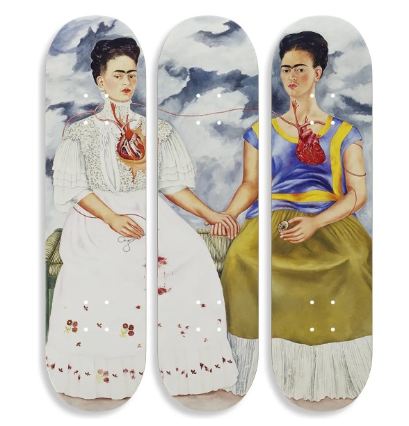 Frida Kahlo License Musart Skateboards